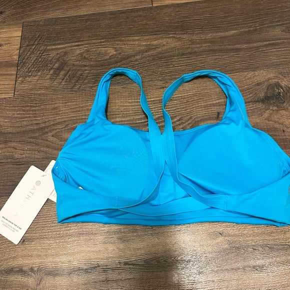 Blue Athleta Malibu Bikini Top D-DD - Picture 2 of 4